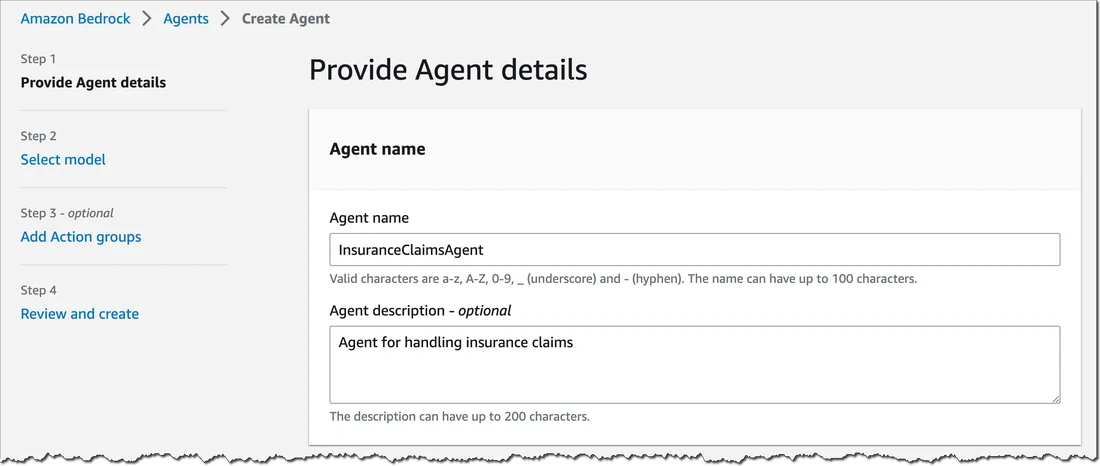 Visual for this record: AWS bounded its Bedrock agent to defined API actions