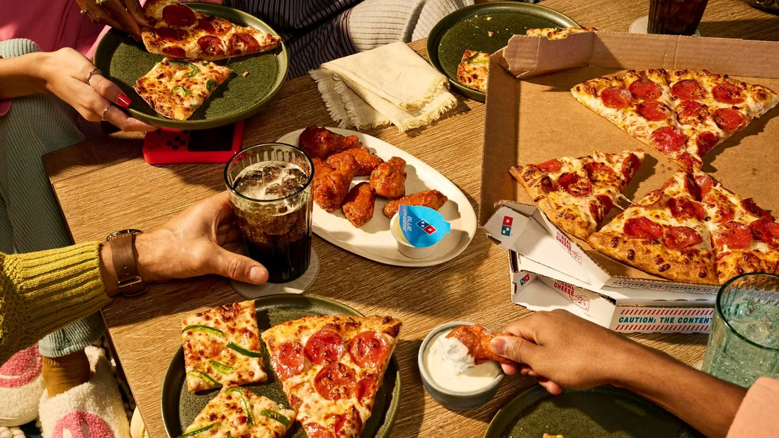 Visual for this record: Domino's now calls its ordering bots one part of a bigger system