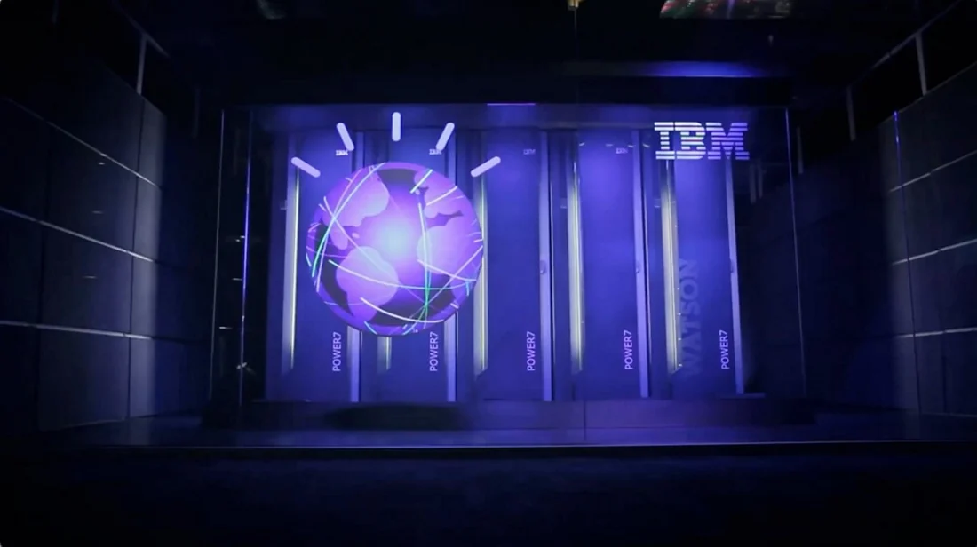 Visual published with the cited source for this record: Watson's Jeopardy win was a closed quiz pipeline
