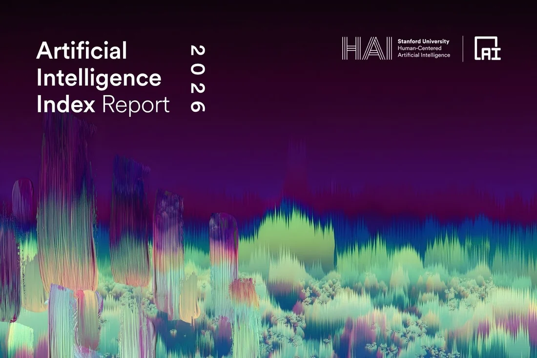 Visual published with the cited source for this record: Stanford's annual AI Index compiles chatbot data it did not generate
